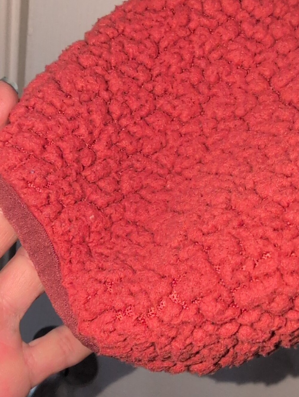 Universal Thread Teddy Fleece Jacket - Rust - Picture 7 of 10